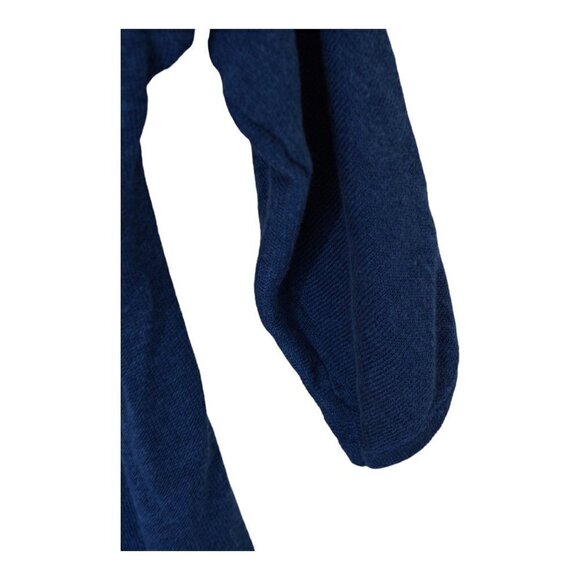 J.Jill‎ Linen Blend Open Front Cardigan Blue Open Front 3/4 Sleeve Sz S - Picture 5 of 10